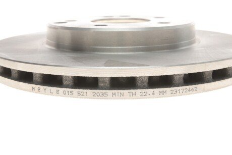 Тормозной диск meyle 0155212035