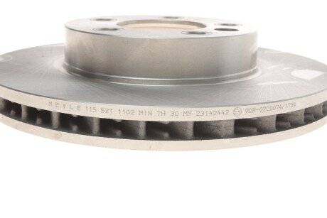 Тормозной диск meyle 1155211102