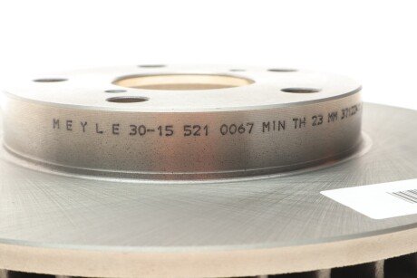 Гальмівний диск meyle 30155210067