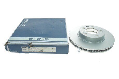 Тормозной диск вентилируемый передний левый PLATINUM meyle 1835211101PD