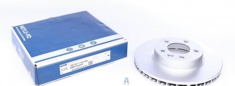 Тормозной диск вентильований передний левый PLATINUM meyle 183 521 1101/PD