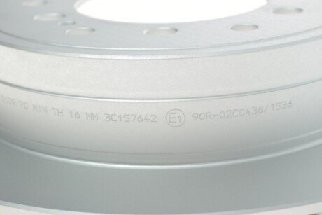 Тормозной диск задний PLATINUM meyle 30155230109PD