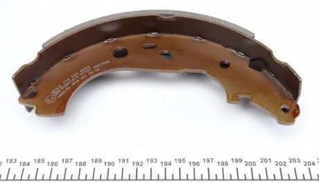 Колодки ручного (стоячого) гальма meyle 7145330009