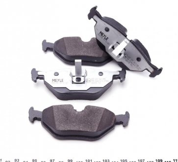 Задние тормозные колодки meyle 0252193417PD