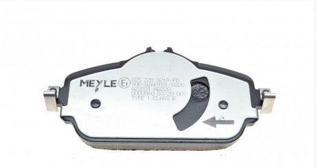 Передні тормозні (гальмівні) колодки meyle 0252203219PD