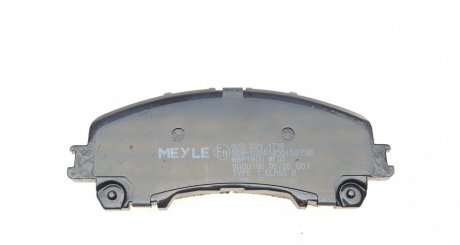 Передні тормозні (гальмівні) колодки meyle 0252211716