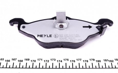 Передние тормозные колодки meyle 0252306317PD