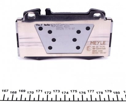 Передние тормозные колодки meyle 0252327117PD