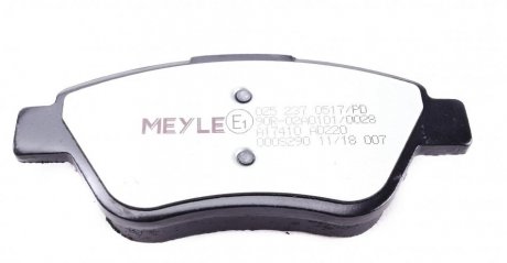 Передние тормозные колодки meyle 0252370517PD