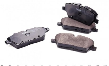 Передні тормозні (гальмівні) колодки meyle 0252391517