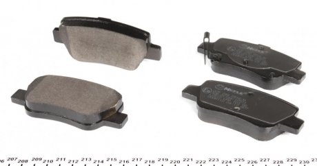 Задні тормозні (гальмівні) колодки meyle 0252488516W