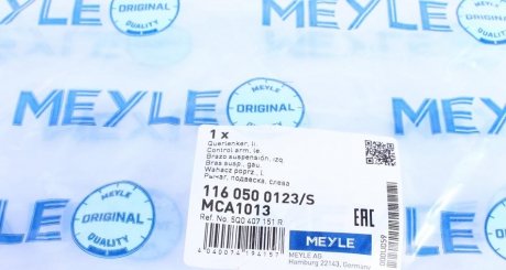Важіль підвіски передній meyle 1160500123S