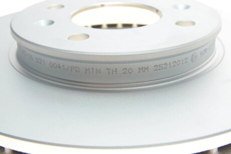 Вентильований гальмівний диск meyle 37155210041PD