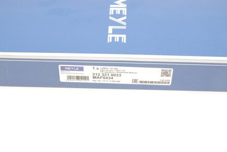 Воздушный фильтр двигателя meyle 3123210023