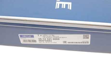 Воздушный фильтр meyle 35123210009