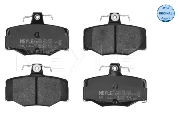 Задние тормозные колодки meyle 025 215 4515