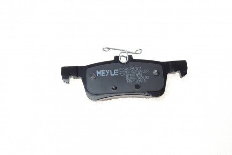 Задні тормозні (гальмівні) колодки meyle 0252280714