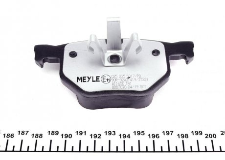 Задние тормозные колодки meyle 0252355017PD