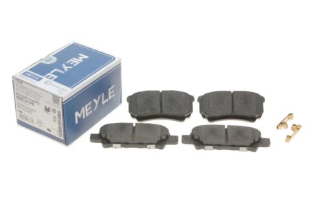Задние тормозные колодки meyle 0252401416PD на Митсубиси Аутлендер 1