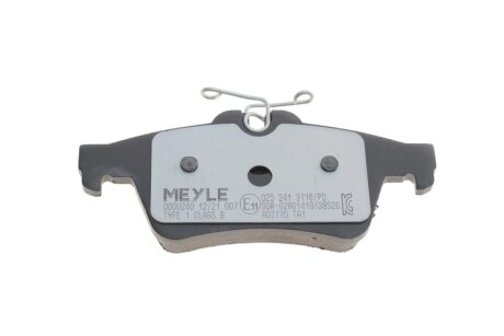 Задні тормозні (гальмівні) колодки meyle 0252413716PD