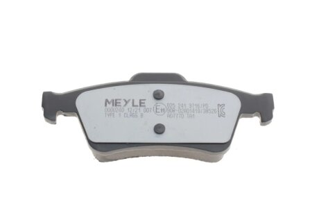 Задні тормозні (гальмівні) колодки meyle 0252413716PD