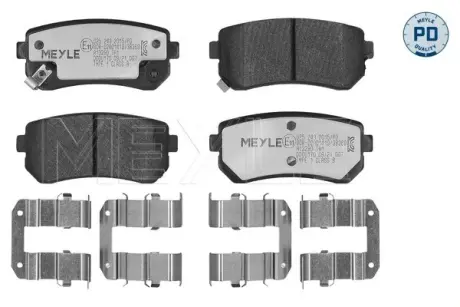 Задние тормозные колодки meyle 025 243 2015/PD