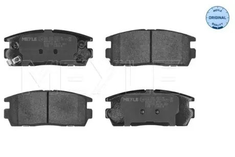 Задние тормозные колодки meyle 025 244 9815/W