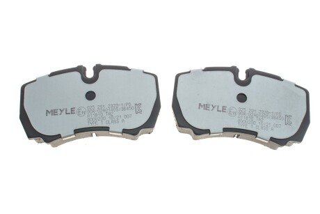 Задние тормозные колодки meyle 02529123201PD