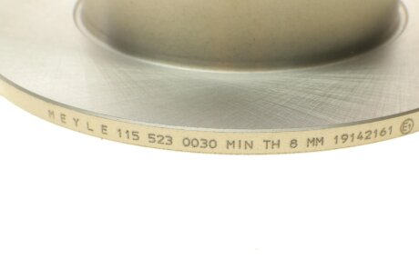 Задний тормозной диск meyle 1155230030