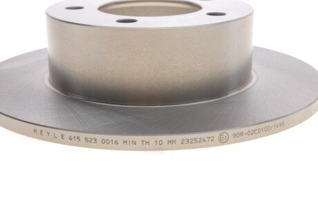Задний тормозной диск meyle 6155230016