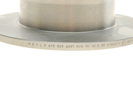 Задний тормозной диск meyle 6155236037