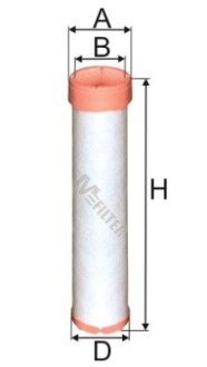 Фільтр повітряний mfilter A8281 на Рено 11