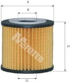 Масляний фільтр mfilter TE600
