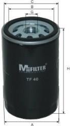 Масляний фільтр mfilter TF40