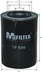 Масляний фільтр mfilter TF666
