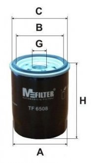Масляний фільтр mfilter TF6508