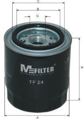 Масляний фільтр mfilter TF24