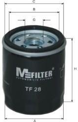 Масляный фильтр mfilter TF28