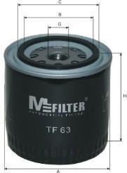 Масляний фільтр mfilter TF63