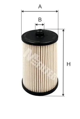 Фільтр паливний Crafter 2.5TDI 06> MFILTER DE3155