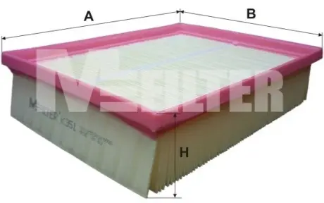 Фільтр повітряний MFILTER K351