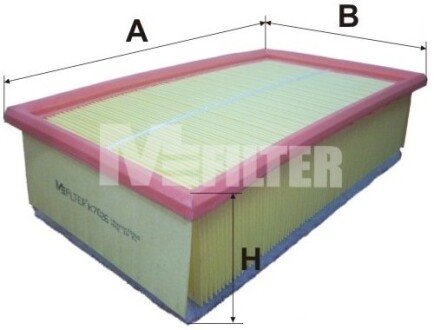 Фільтр повітряний mfilter K7026