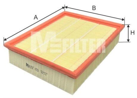 Фільтр повітряний mfilter K703 на Рендж (ленд) ровер Дискавери 1