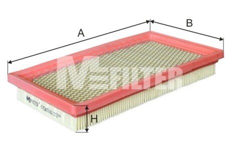 Фільтр повітряний mfilter K7045 на Ниссан Micra к12