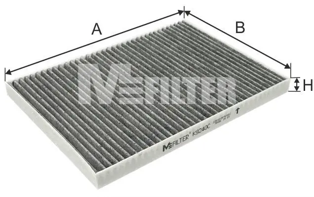 Фільтр повітряний MFILTER K9240C
