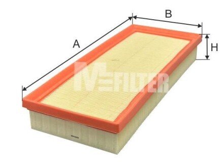 Фільтр повітряний Toyota RAV4/CamryHybrid/Corolla 1.2-2.5 17- mfilter K7187