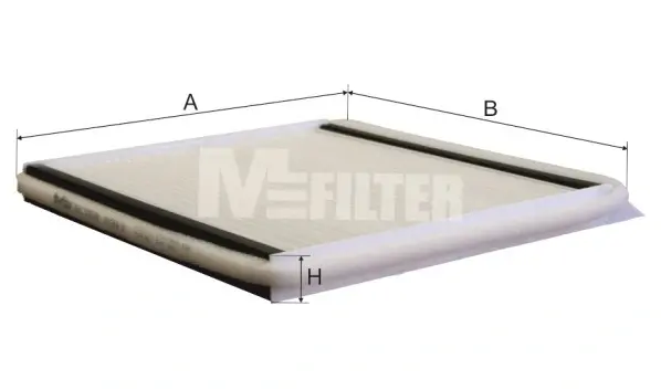Фільтр салону MFILTER K911 (фото 1)