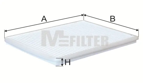 Фільтр салону MFILTER K934 (фото 1)