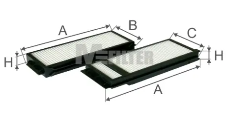 Фільтр салону MFILTER K90092