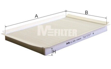 Фільтр салону mfilter K9024 на Киа Сид jd
